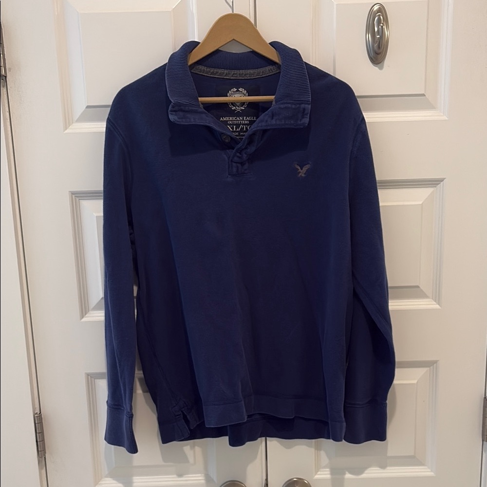 American Eagle Outfitters - XL Men's Blue Pullover